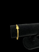 PULSEIRA LACRAIA 5MM - BANHADO A OURO 18K