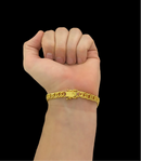 PULSEIRA GRUMET 7MM- BANHADO A OURO 18K