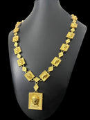 CORDÃO PERSONALIZADO JESUS + PINGENTE JESUS BANHADO A OURO 18K