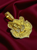 PINGENTE ACREDITA FÉ G- BANHADO A OURO 18K