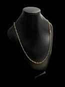 CORDÃO CADEADO 4MM MOEDA ANTIGA