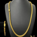 KIT PERUANO 8MM - BANHADO A OURO 18K