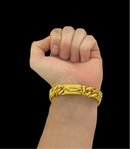 PULSEIRA GRUMET 13MM- BANHADO A OURO 18K