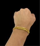 PULSEIRA GRUMET 10MM - BANHADO A OURO 18K