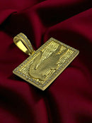 PINGENTE JACARÉ LACOSTE G - BANHADO A OURO 18K