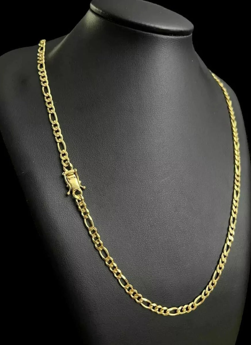 CORDÃO 3X1 5MM - BANHADO A OURO 18k