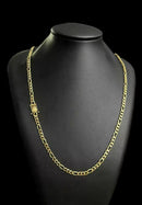 CORDÃO 3X1 5MM - BANHADO A OURO 18k